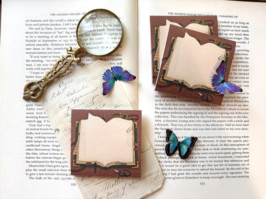 Botanist's book sticky note