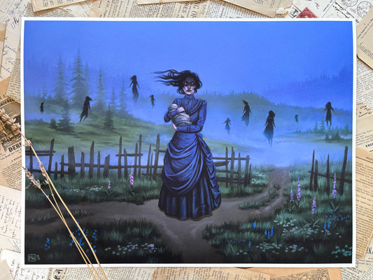 The Coven - 12x16 limited edition print size