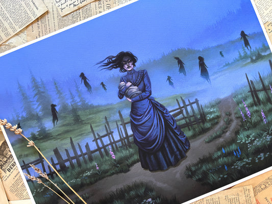 The Coven - 12x16 limited edition print size