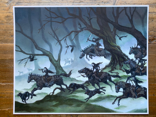 The Wild Hunt 8x10 fine art print