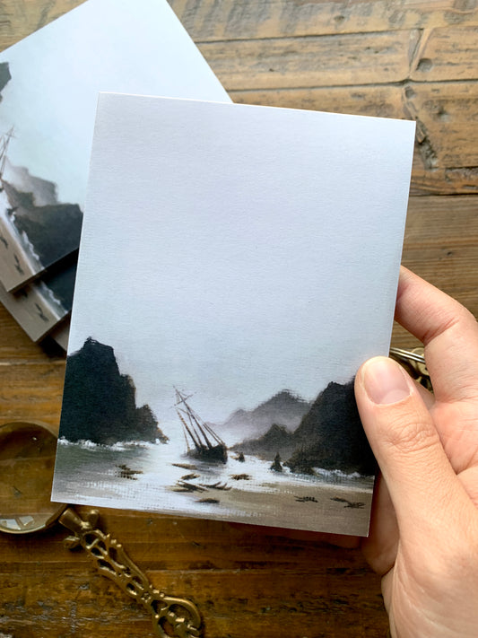 Shipwreck notepad