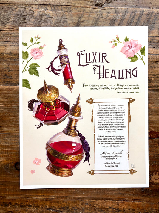 Elixir of Healing 8x10 fine art print