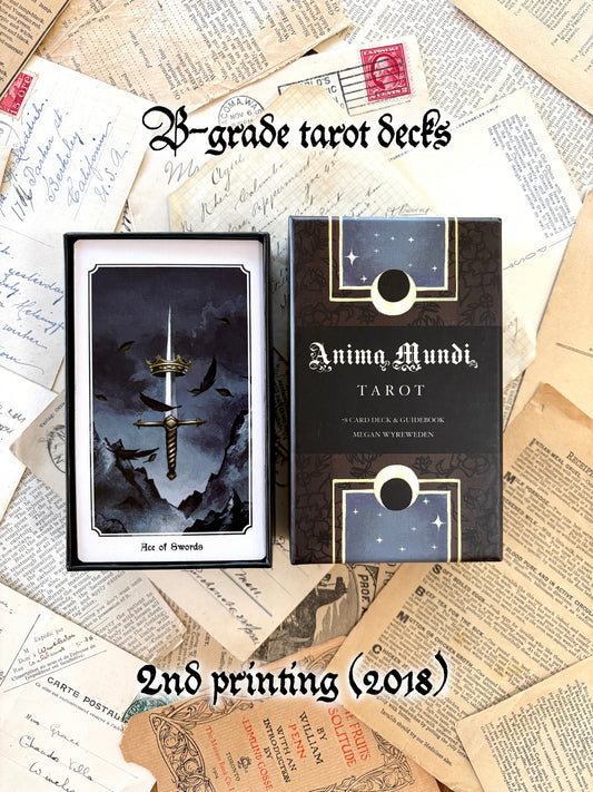 B-grade tarot deck - 2nd printing (coming Sept 22)