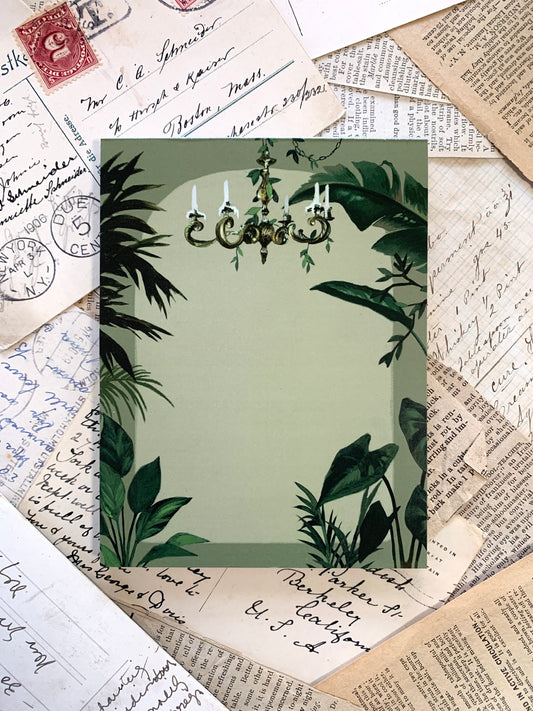 The Conservatory notepad