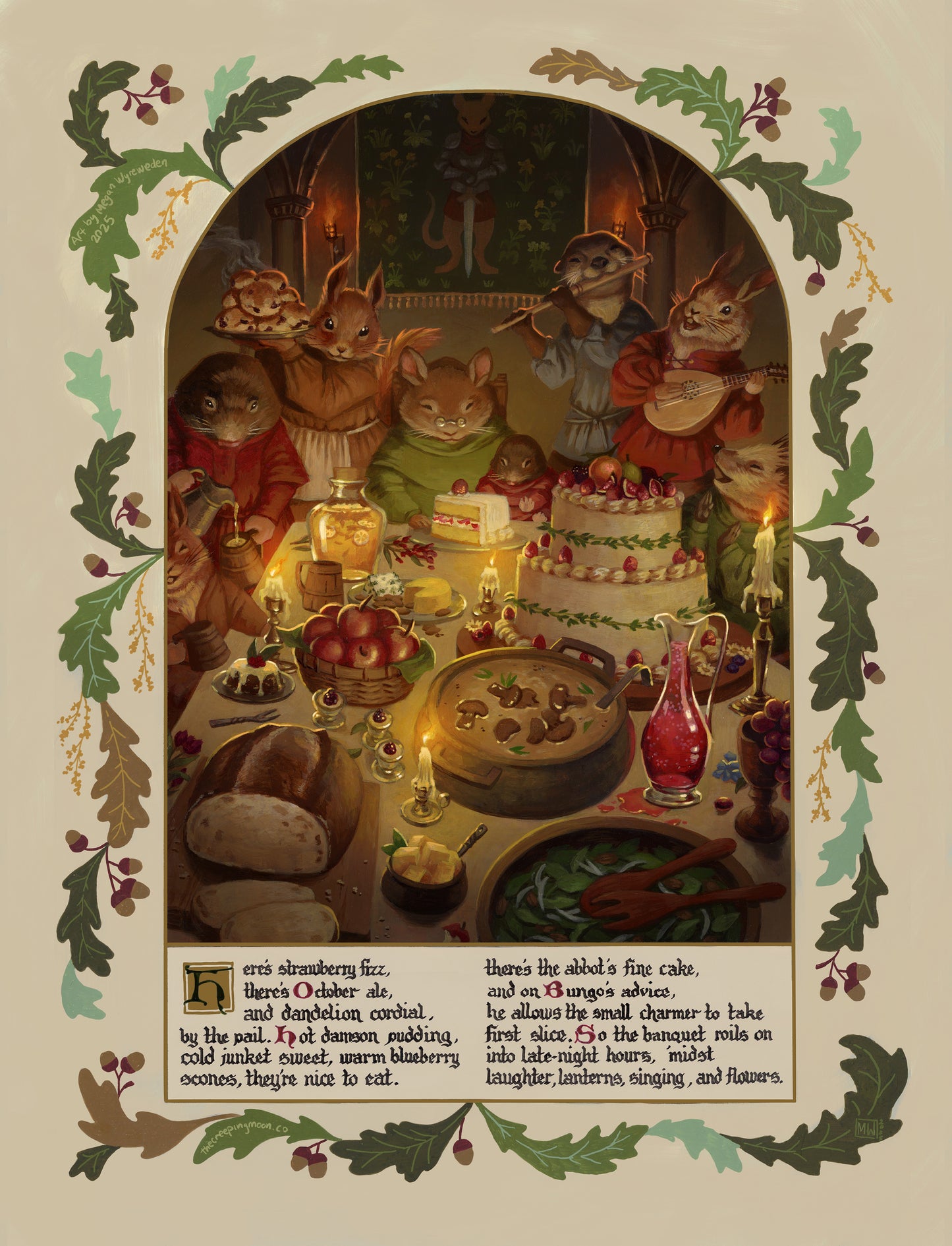 The Great Feast 8x10 fine art print