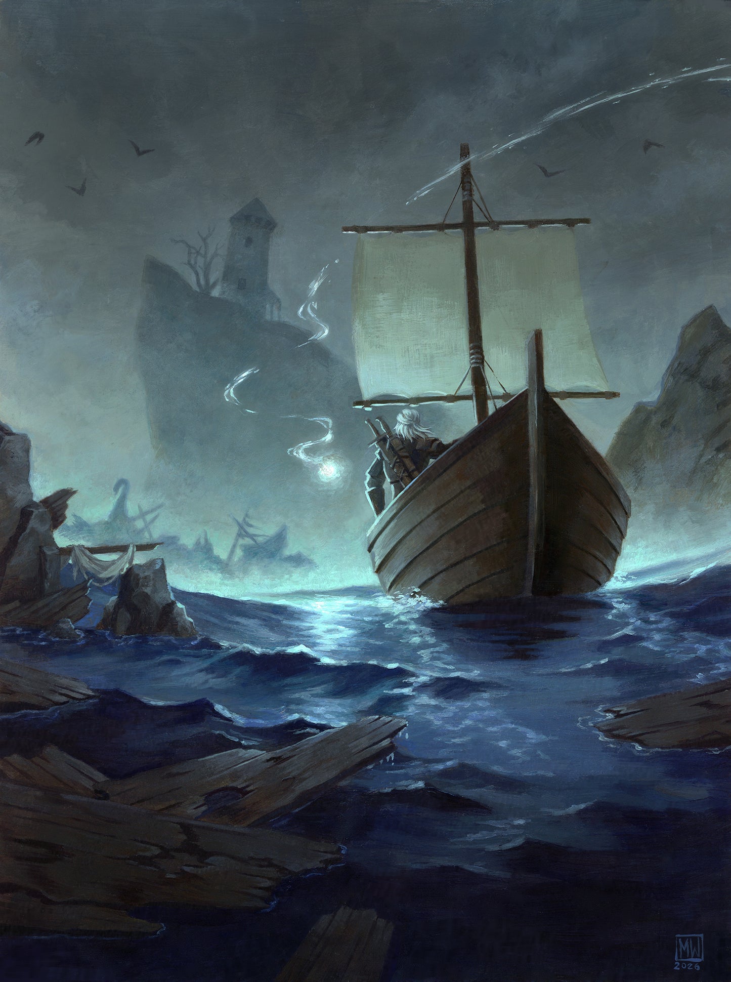 Isle of Mists 8x10 fine art print