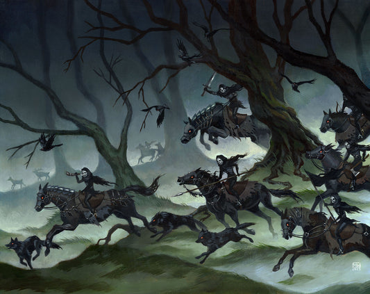 The Wild Hunt 8x10 fine art print