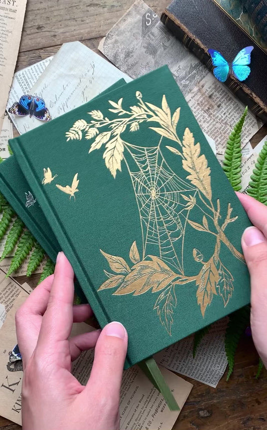 The Botanist - B6 vegan watercolor sketchbook, 300gsm *Restocking late April*