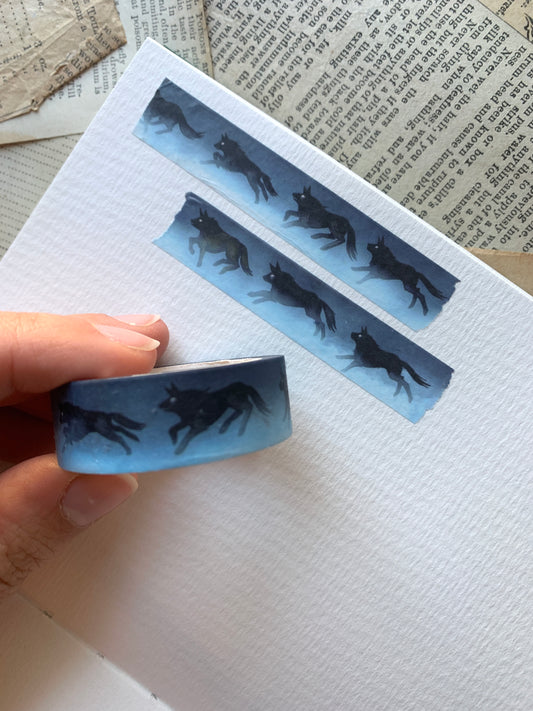 Wolf pack 15mm washi tape