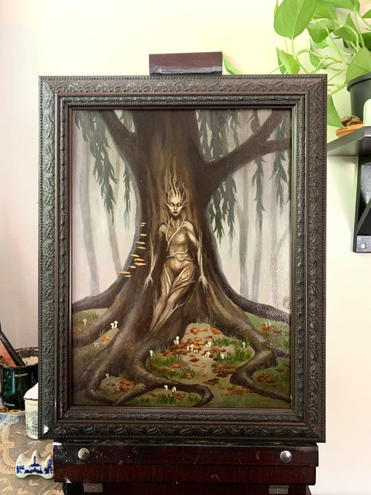 Original painting - "Autumn Dryad"