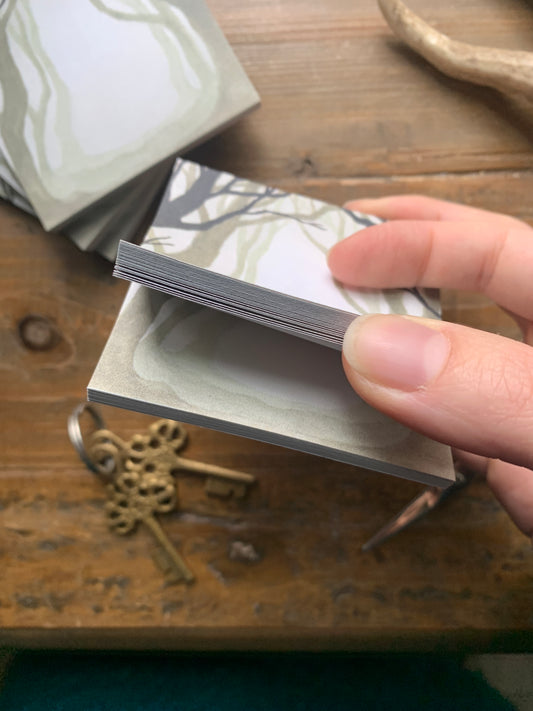 Dark forest 3x3 sticky notes