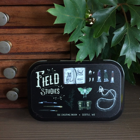 Field studies EMPTY watercolor magnetic paint tin