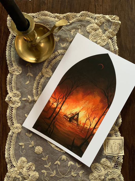 The Omen - 7x10 fine art print