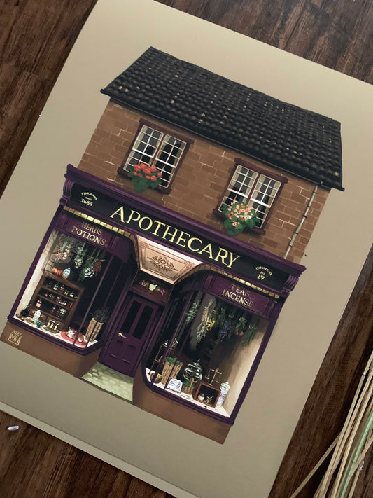 The Apothecary fine art print