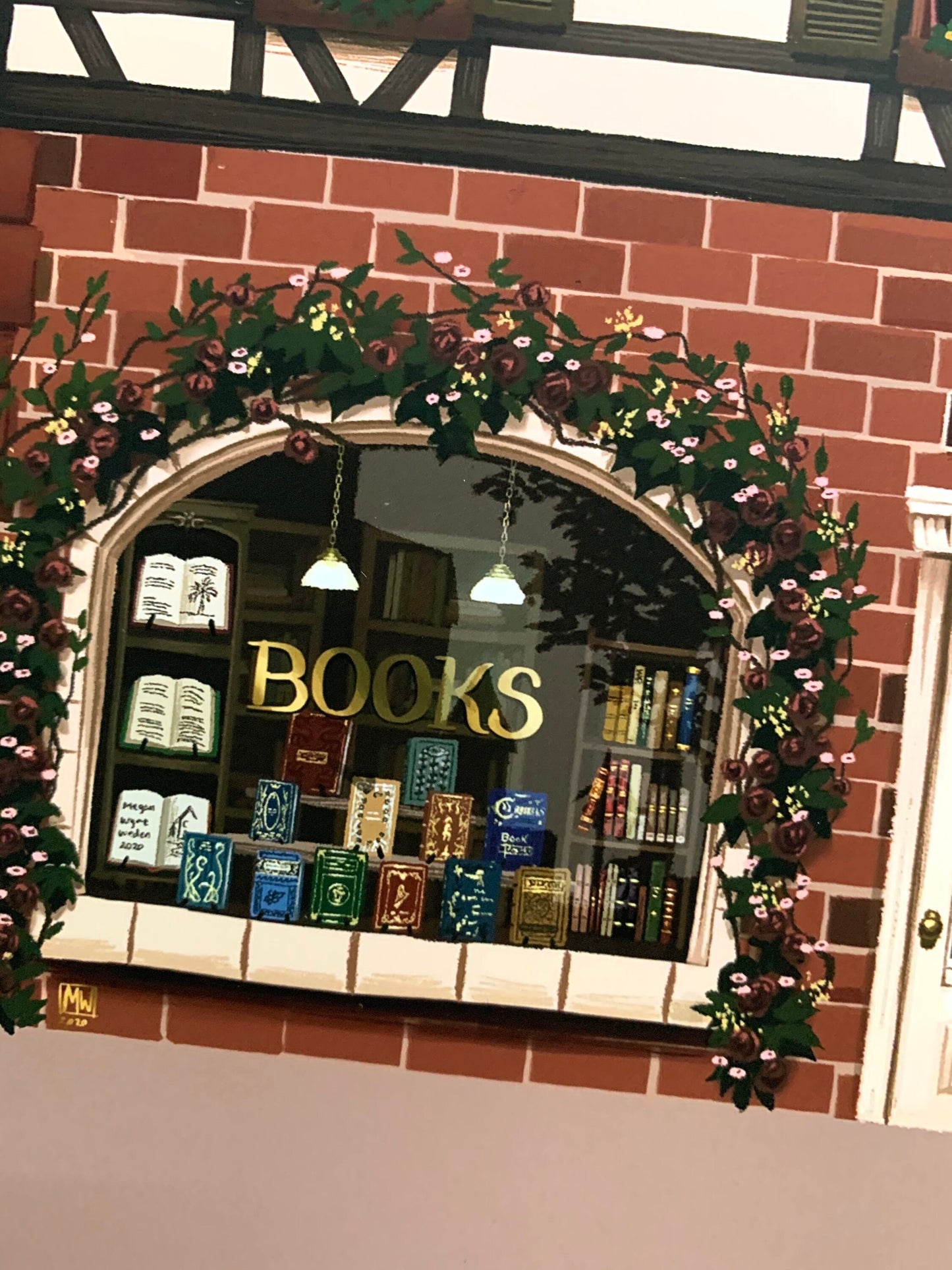 The Bookstore fine art print