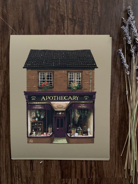 The Apothecary fine art print