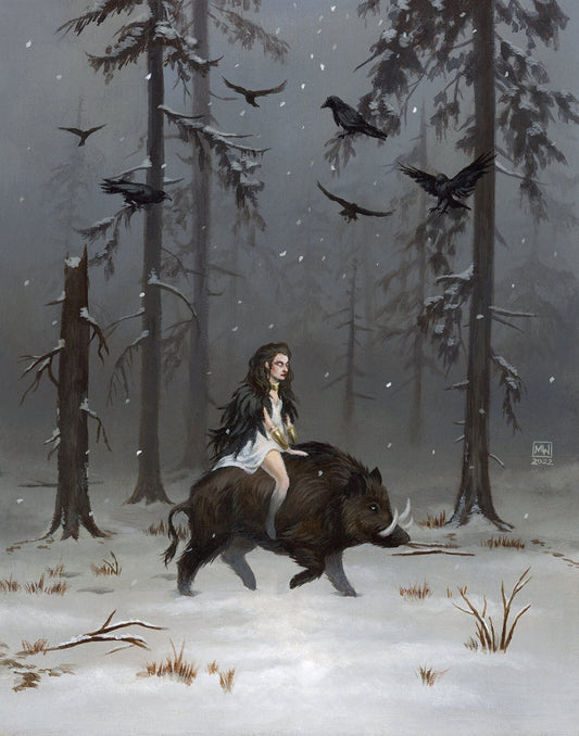 Freya's Woods 8x10 fine art print