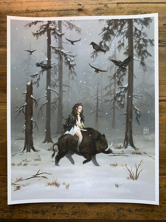 Freya's Woods 8x10 fine art print