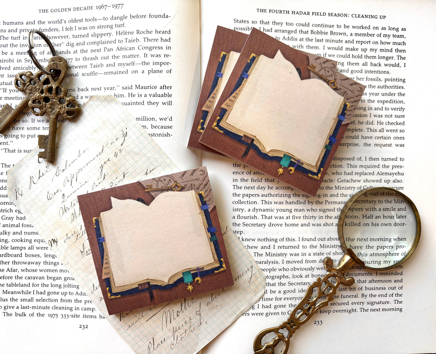 Wizard's tome sticky note
