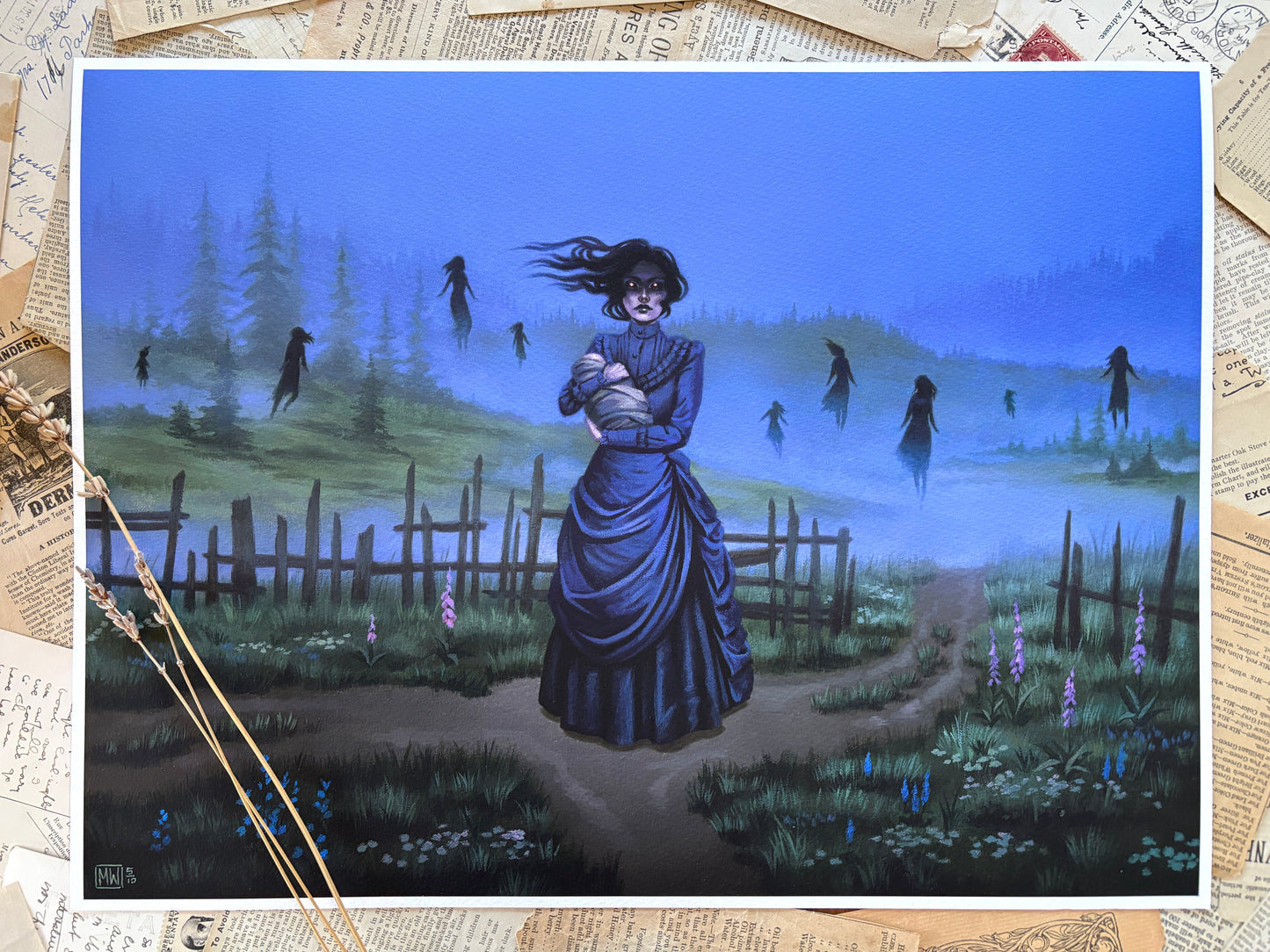 The Coven - 12x16 limited edition print size