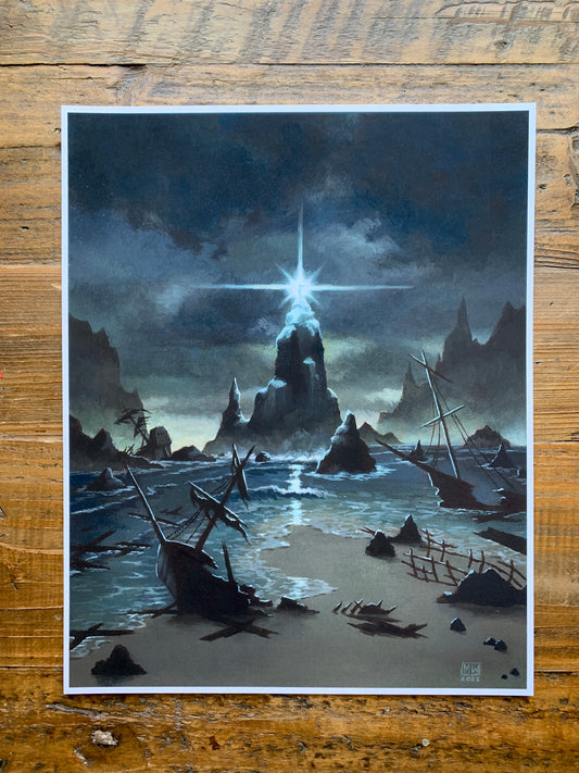 "The Siren" 8x10 fine art print
