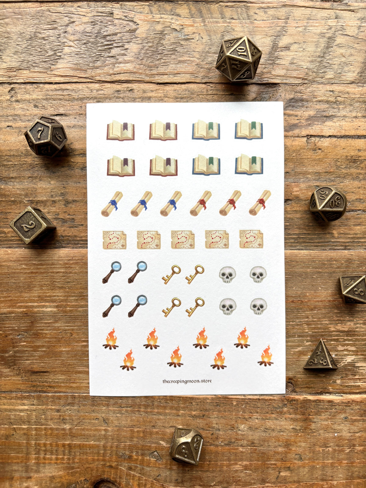 Washi sticker set - tabletop planner stickers