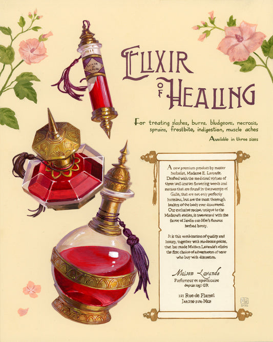 Elixir of Healing 8x10 fine art print
