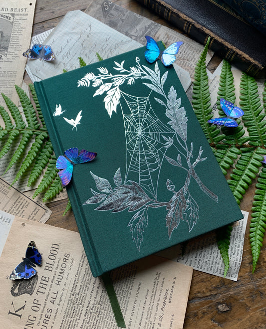 The Botanist - B6 vegan watercolor sketchbook, 300gsm