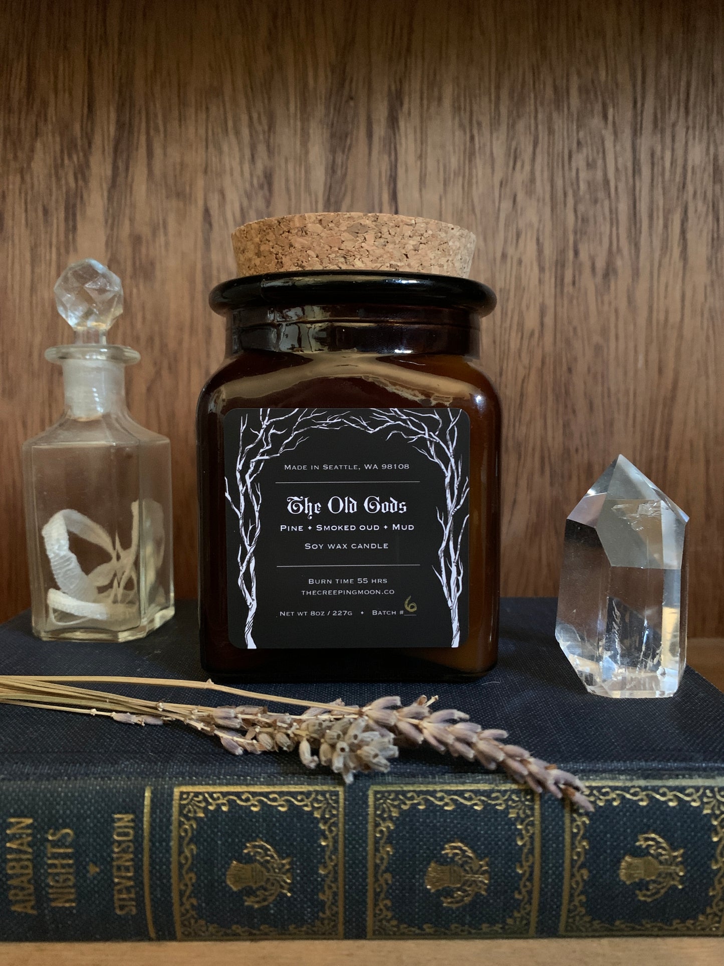 The Old Gods 8oz soy candle