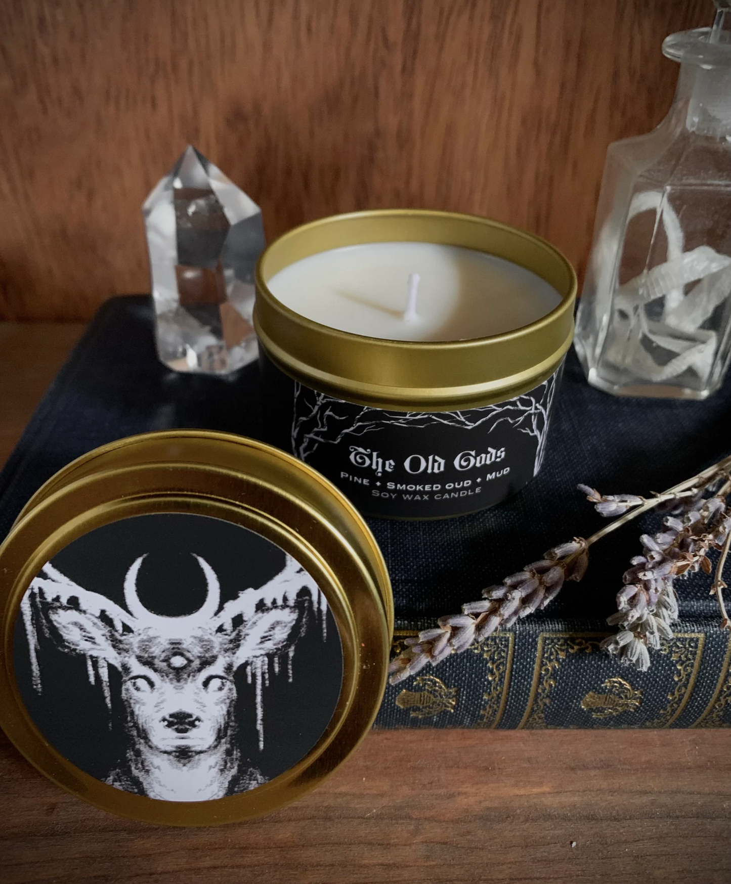 The Old Gods 4oz soy candle