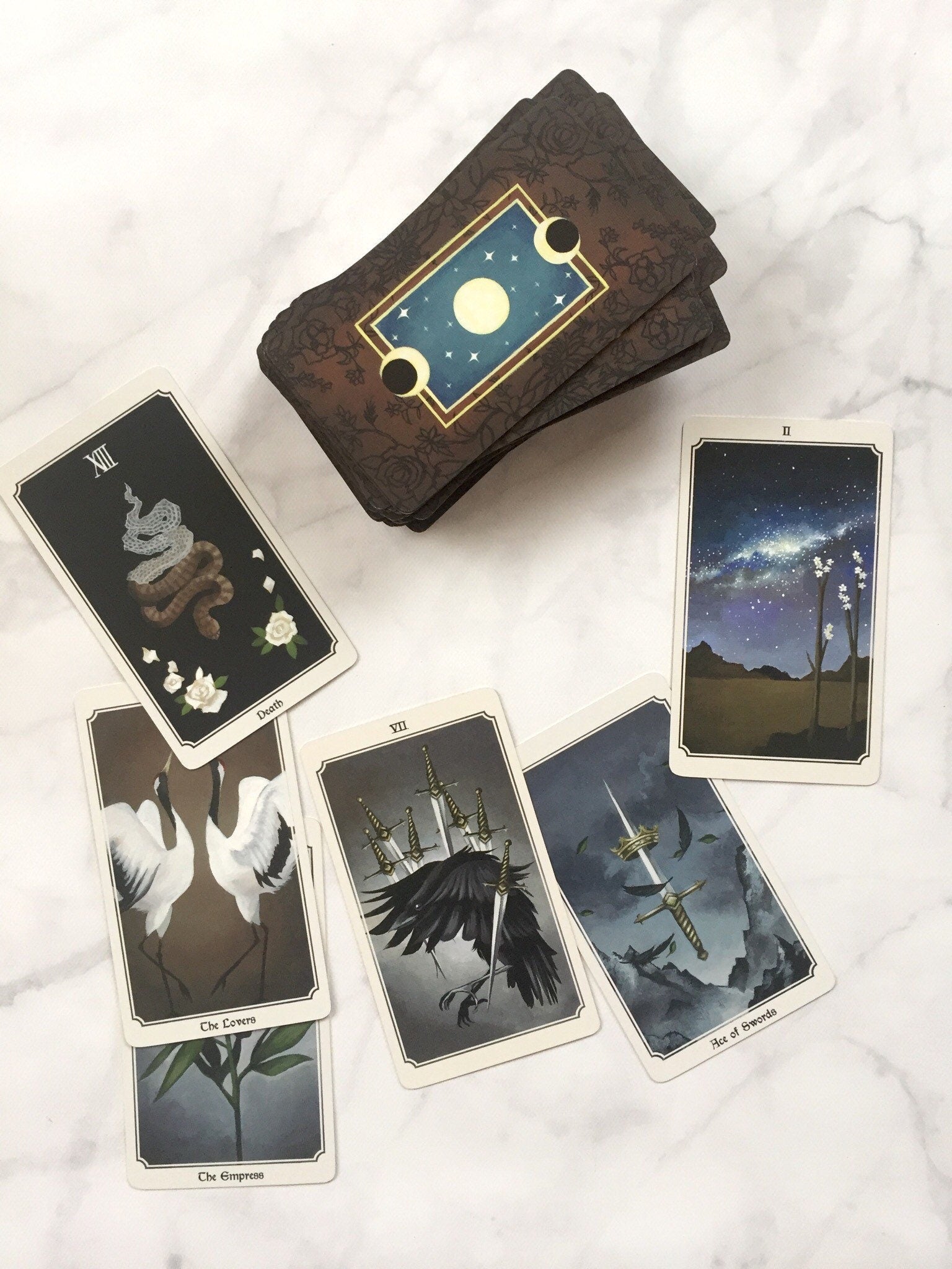 Anima Mundi tarot deck, sold by original artist – The Creeping Moon