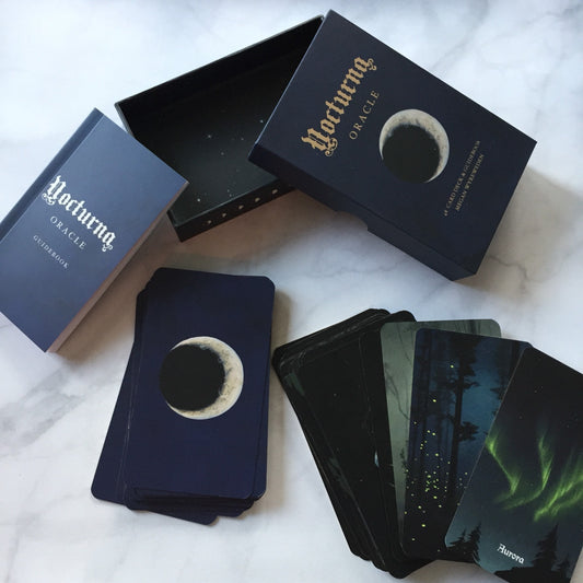Nocturna Oracle deck with guidebook