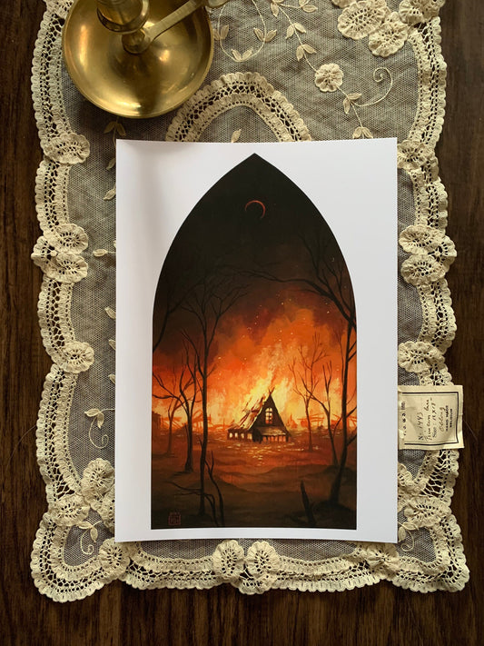 The Omen - 7x10 fine art print