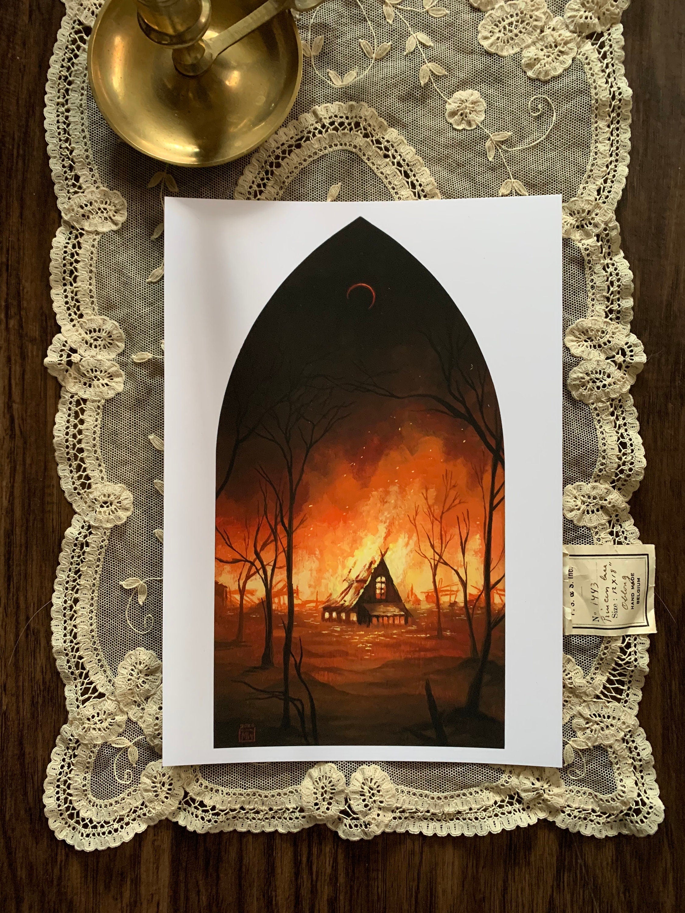 The Omen - 7x10 fine art print