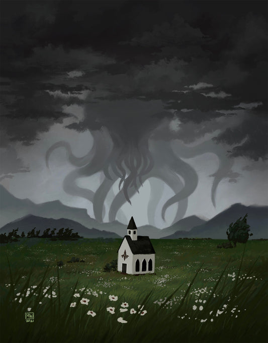 Cthulhu 8x10 fine art print